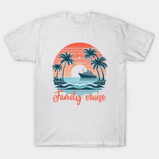 family cruise vacation T-Shirt